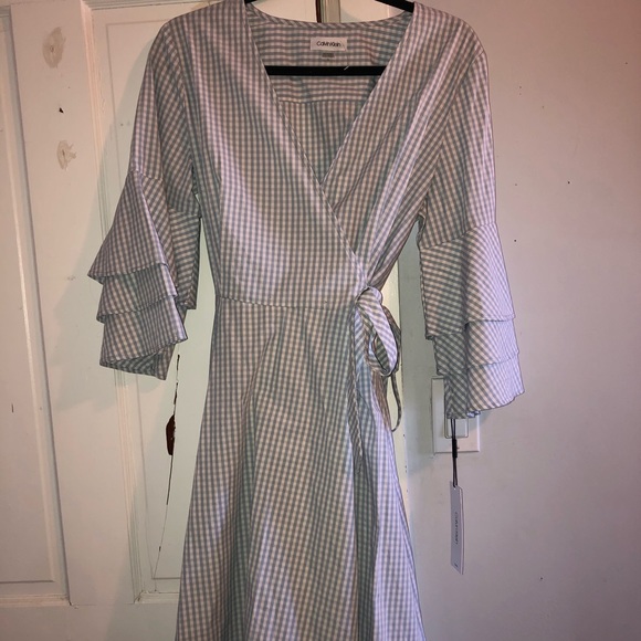 Calvin Klein Wrap Dress